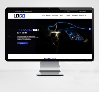 （响应式）中英双语外贸企业网站模板