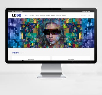 （响应式）VR设备pbootcms网站模板下载