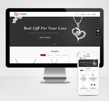 珠宝首饰饰品类外贸网站